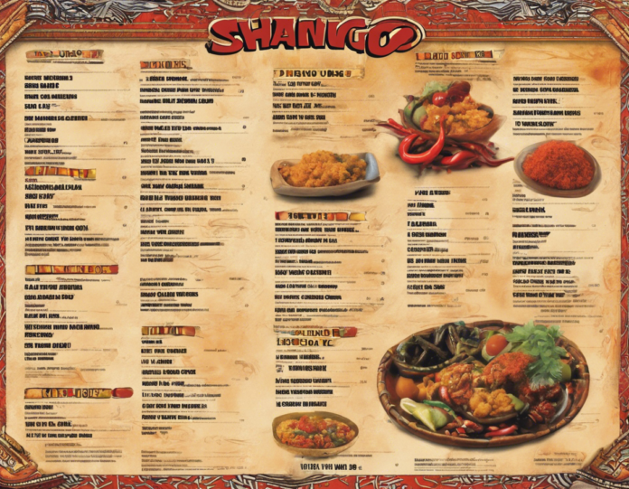 Delicious Offerings Explore the Shango Menu