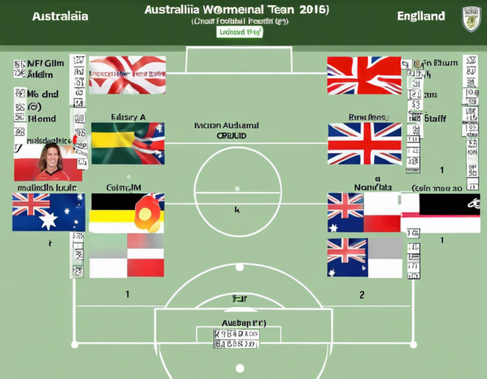 Australia vs England Womens Football Lineups Revealed
