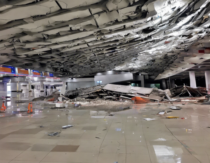 Guwahati Airport Ceiling Collapse Safety Concerns Raised